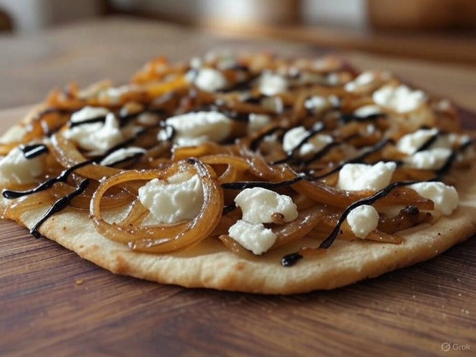 Carmelized Onion & Goat Cheese Flatbread