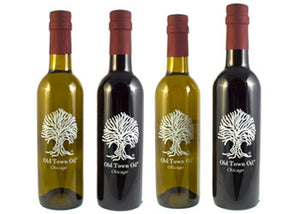 Old Town Oil Flavored EVOO Favorites 4 Bottle Gift Box